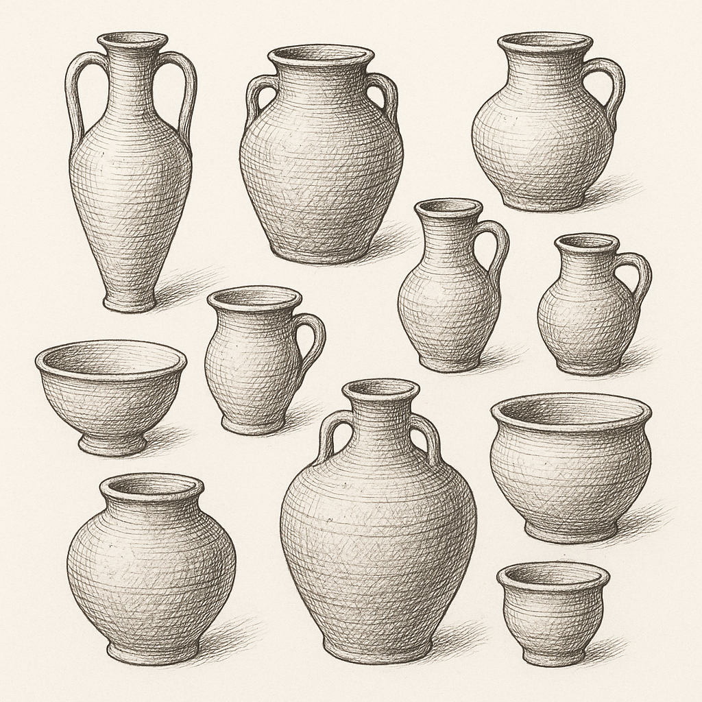 Ceramiche del progetto TYPO