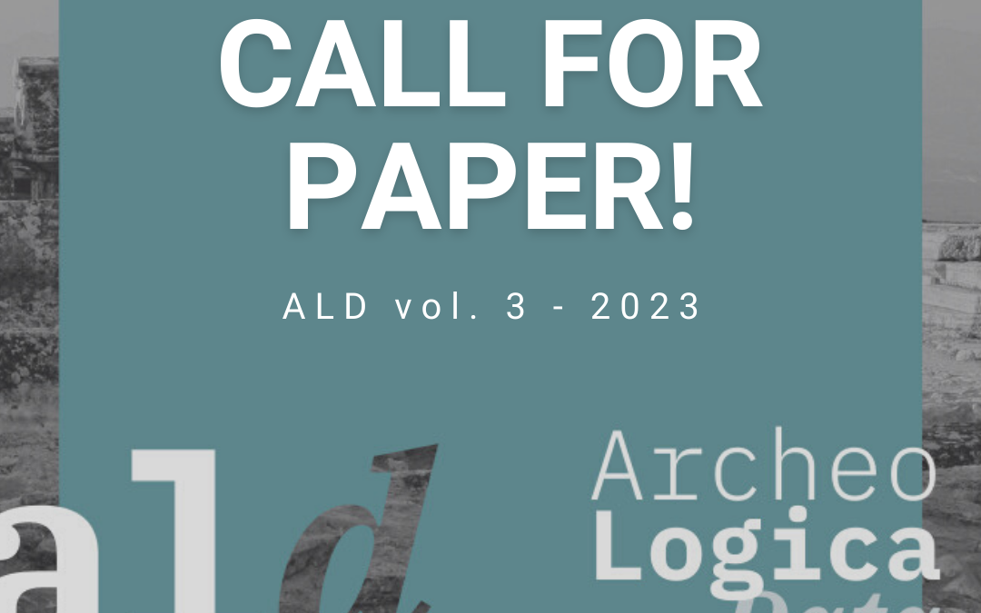 Call for paper ALD3 is OPEN!