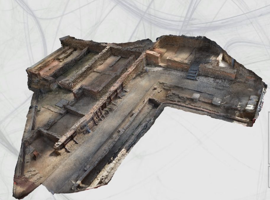 Scopri il nuovo modello 3D della villa di Massaciuccoli Romana