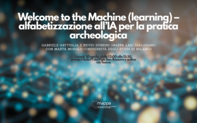 Welcome to the Machine (learning): a seminar on AI and archaeological practice