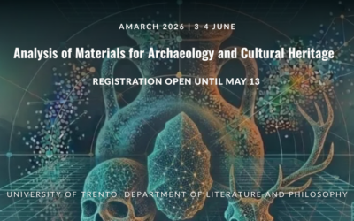 Summer School AMARCH 2026: Analysis material for Archaeology and Cultural Heritage
